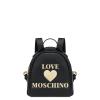 Love Moschino Zainetto Padded Heart Nero - 1