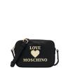 Love Moschino Camera Bag Padded Heart Nero - 1