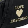 Love Moschino Camera Bag Padded Heart Nero - 3