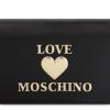 Love Moschino Clutch Padded Heart Nero - 3