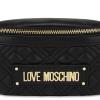 Love Moschino Marsupio New Shiny Quilted Nero - 3