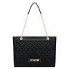 Love Moschino Shopper Shiny Quilted Nero - 1
