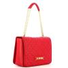 Love Moschino Borsa a spalla Shiny Quilted Rosso - 2