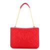 Love Moschino Borsa a spalla Shiny Quilted Rosso - 3
