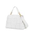 Love Moschino Borsa a mano Embroidery Quilt Bianco - 2