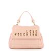Love Moschino Borsa a mano Embroidery Quilt Nude - 1