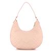Love Moschino Hobo Bag Shiny Quilted Nude - 3