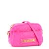 Love Moschino Camera Bag Shiny Quilted Fuxia - 2