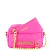Love Moschino Camera Bag Shiny Quilted Fuxia - 4