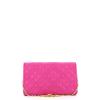 Love Moschino Clutch Shiny Quilted Fuxia - 3
