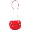 Love Moschino Borsa a tracolla Small Shiny Quilted Rosso - 1
