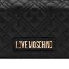 Love Moschino Clutch Shiny Quilted Nero - 3
