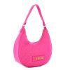 Love Moschino Hobo Bag Shiny Quilted Fuxia - 2