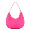 Love Moschino Hobo Bag Shiny Quilted Fuxia - 3
