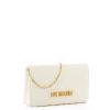 Love Moschino Clutch Shiny Quilted Bianco - 2