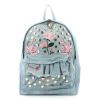 Backpack Rouches-AZZURRO-UN