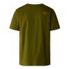 The North Face T-Shirt Rust 2 Forest Olive - 2