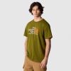 The North Face T-Shirt Rust 2 Forest Olive - 3