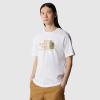 The North Face T-Shirt Rust 2 TNF White - 3