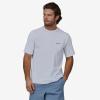 Patagonia T-Shirt Boardshirt Logo Pocket Responsibili-Tee® White - 2