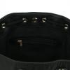 Shoulderbag in nylon-BLACK-UN