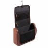 Toiletry bag with hanging hook Black Square