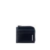 Zipped coin pouch Blue Square