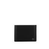Men wallet with twelve slots Black Square RFID