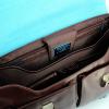 Leather Briefcase Blue Square 15.6-MOGANO-UN