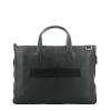 Expandable slim briefcase-NERO/GRIGIO-UN