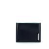 Wallet with coin pouch Blue Square-BLU2-UN