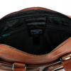 Slim Leather Briefcase Black Square 15.0-CUOIO-UN