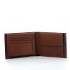 Wallet with coin pouch Black Square-CUOIO-UN