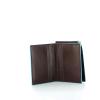 Men wallet w. money clip Blue Square-MOGANO-UN