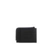 Zipped credit card holder Black Square-NERO-UN