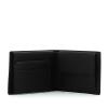 Men wallet with coin pouch and ID Brief-NERO-UN