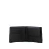 Wallet with coin pouch Black Square-NERO-UN