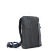 Organised pocket cross-body bag P16-CHEV/BLU-UN