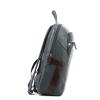 Laptop Backpack in leather 14.0-BLU/MARRONE-UN