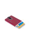 Piquadro Porta carte di credito con Sliding System Blue Square - 2