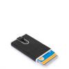 Piquadro Porta carte di credito con Sliding System Black Square - 2
