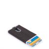 Piquadro Porta carte di credito con Sliding System Black Square - 2