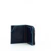 Piquadro Portafoglio con portamonete con zip Blue Square - 3
