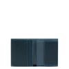Piquadro Portafoglio Verticale RFID Blu Square - 3