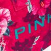 Pinko Shopper Beach in canvas riciclato Multicolor Fuxia Rosa - 4