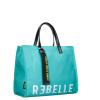 Rebelle Borsa a mano Electra M in Nylon Turquoise - 2