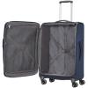 Expandable Suitcase M Spinner 67/24 Spark-BLUE-UN