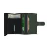 Secrid Miniwallet Matte RFID Green-Black - 3