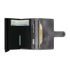Secrid Miniwallet Vintage RFID Grey-Black - 3
