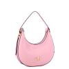 Twin Set Hobo Bag con Oval T Prism Pink - 2